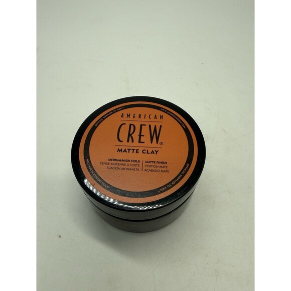 Lot of 3 American Crew Men's Hair Matte Clay (OLD VERSION) Medium/High Hold 3oz - Picture 7 of 7